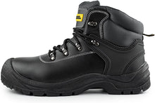 Load image into Gallery viewer, Mens Safety Boots | Steel Toe Cap Ankle Support Work Shoes
