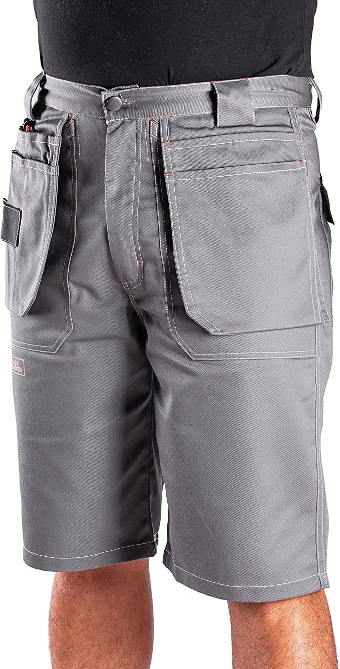 Black Hammer - Men's Work Shorts Multi Pockets Cargo Workwear