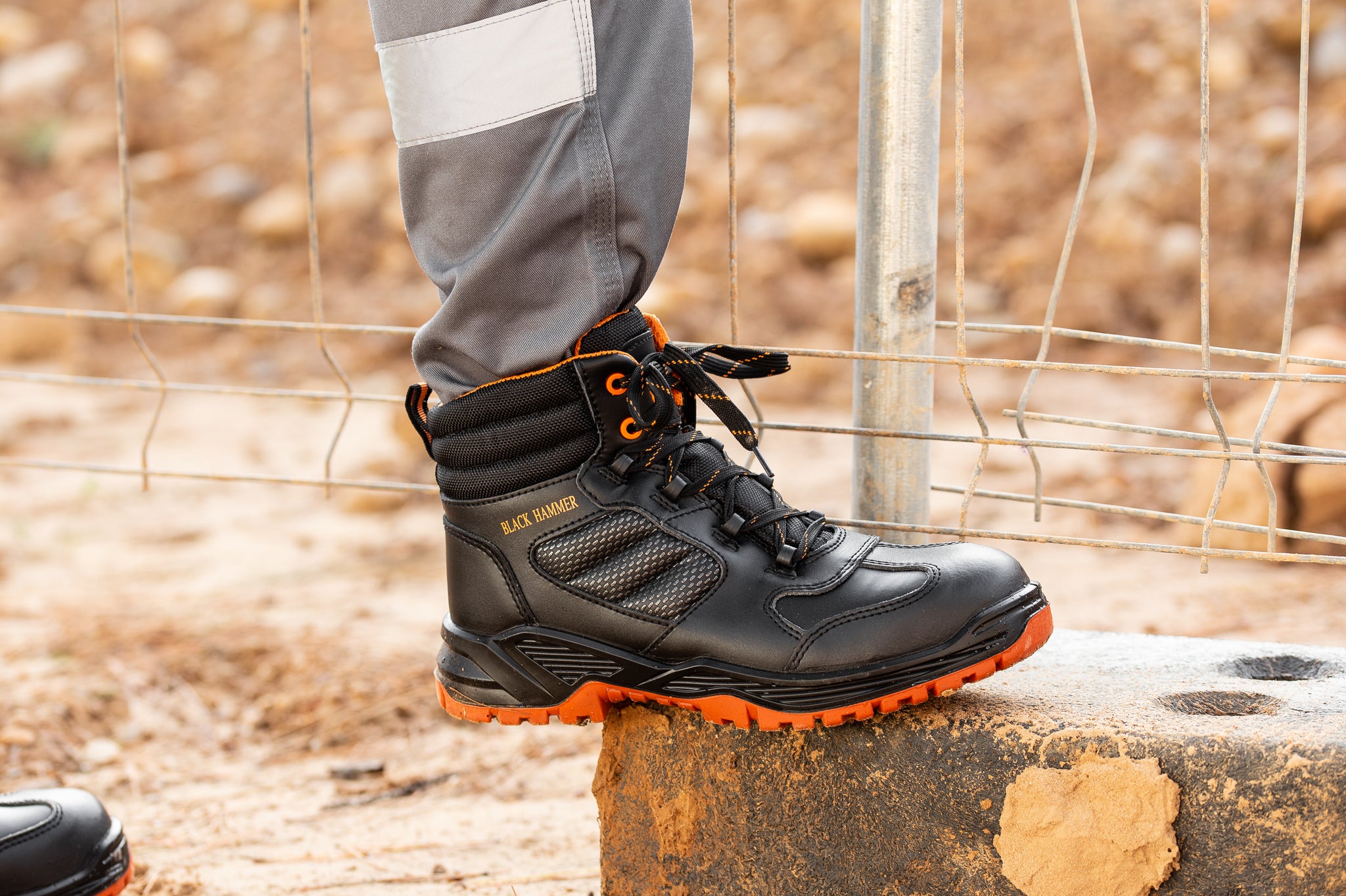 Safety boots deals black hammer