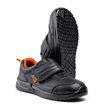 Load image into Gallery viewer, Steel Toe Cap and Steel Midsole material composition
