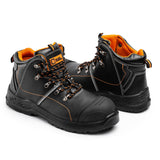 Mens Safety Boots Work Shoes Leather Steel Toe Cap Working Footwear S3 SRC 4400