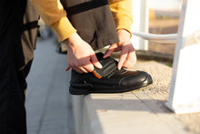 Load image into Gallery viewer, steel toe cap trainers with strap

