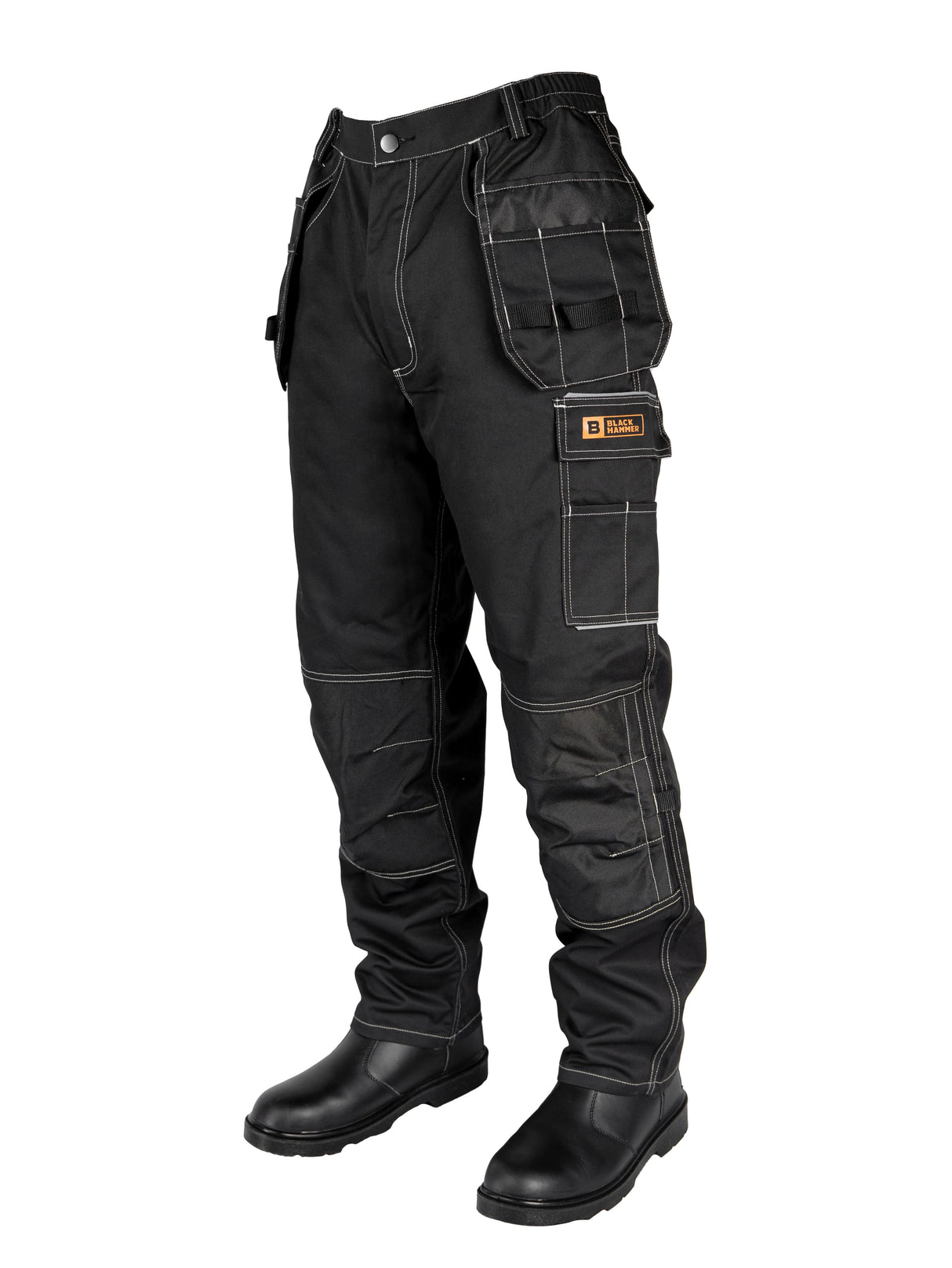 Mens Elasticated Waist Cargo Trousers Uk Mens Drawstring Elastic