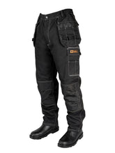 Load image into Gallery viewer, Mens Elasticated Work Trousers | Multipockets Durable Workwear Sublime
