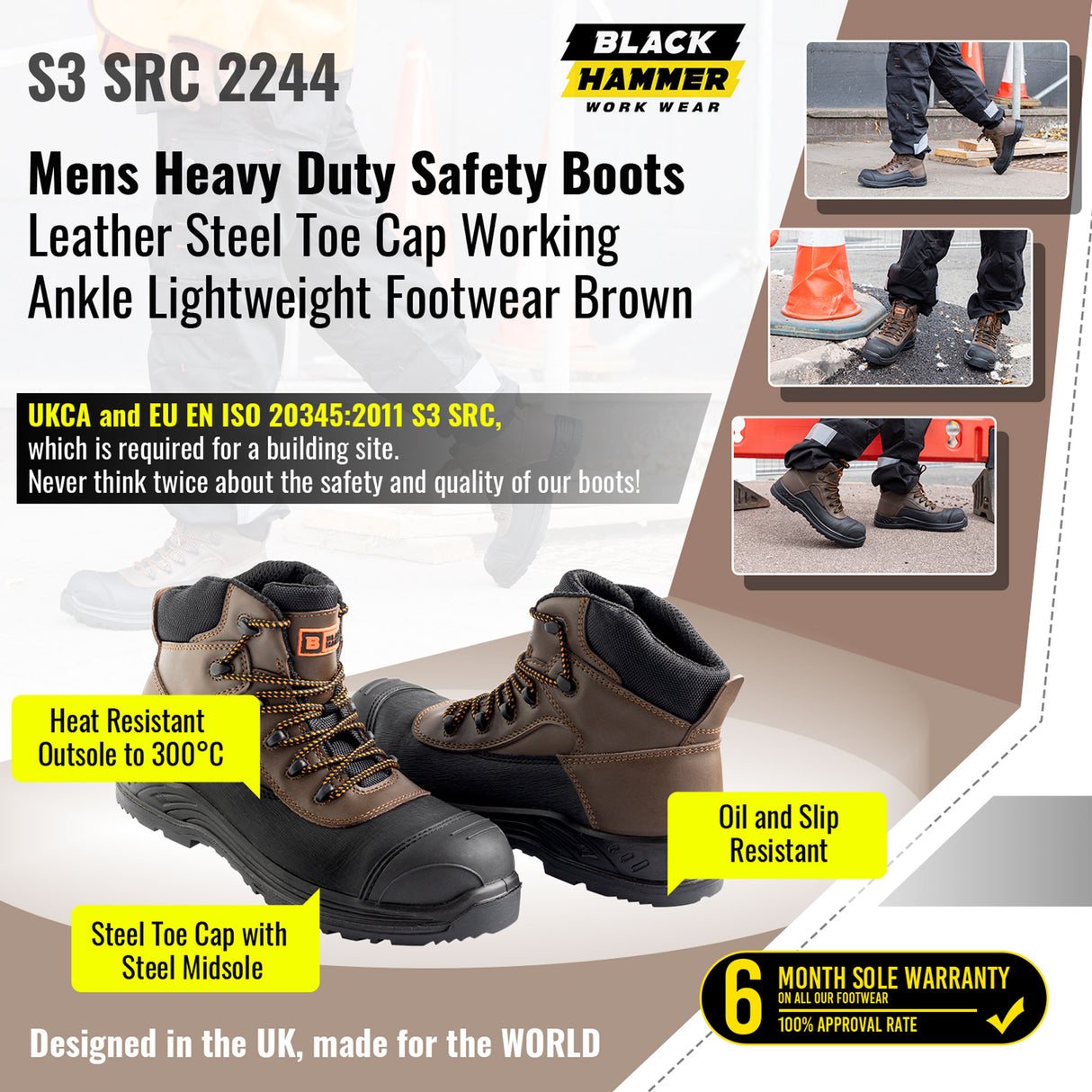 Safety Boots Mens