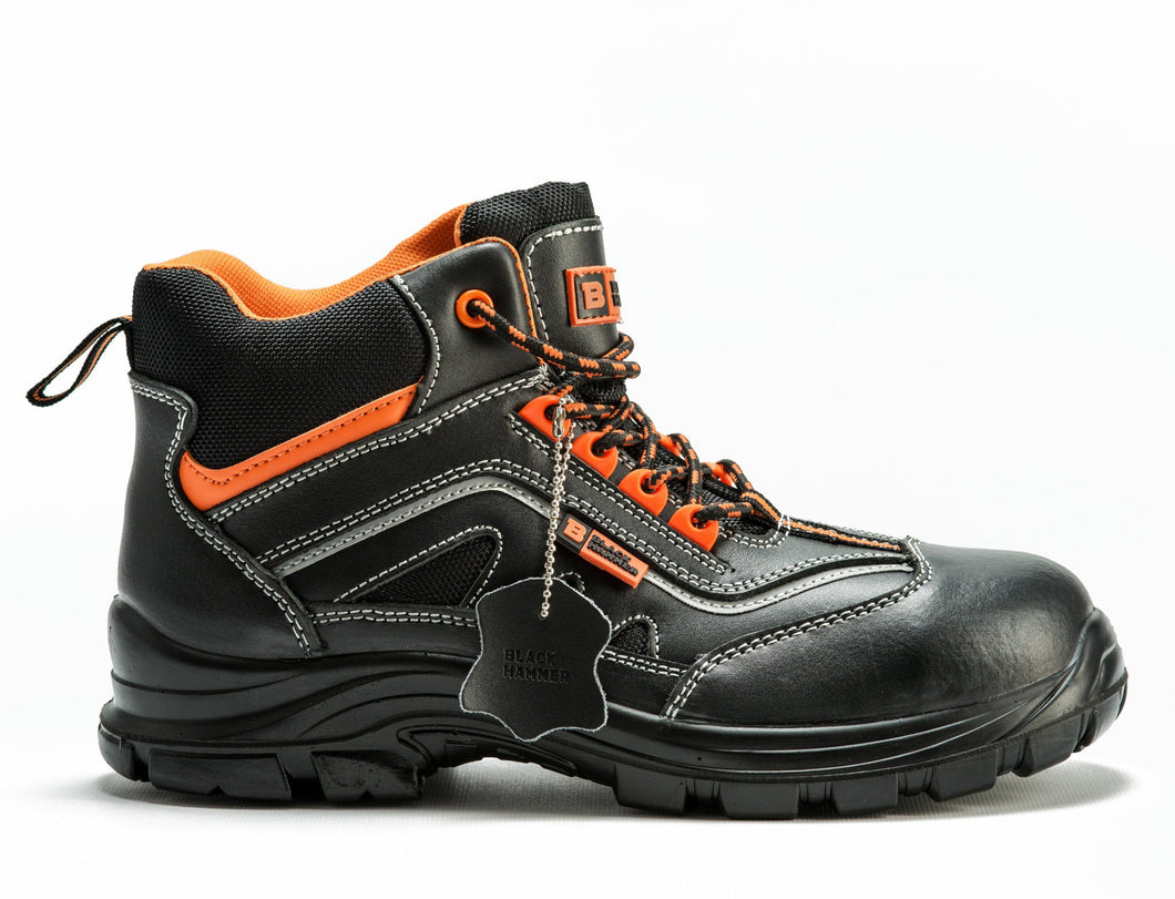 Composite Toe Safety Boots with Kevlar Midsole S3 SRC | Mens Heavy Duty 8852