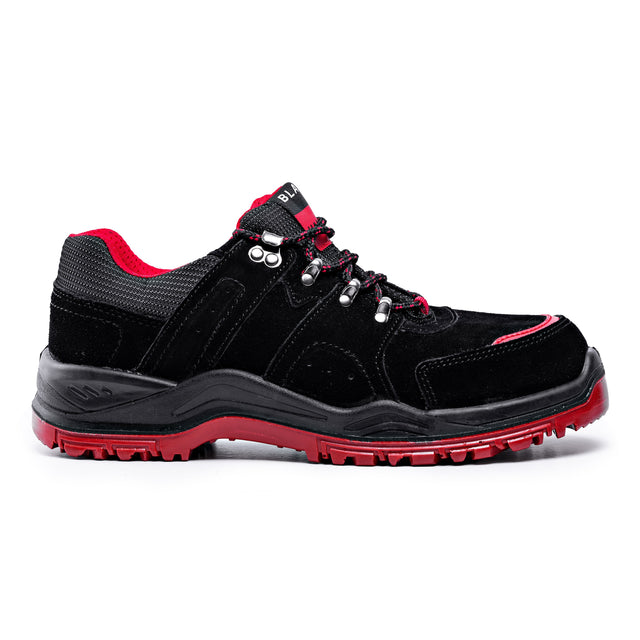 Black Hammer Mens Safety Trainers Steel Toe Cap and Steel Midsole Work Boots Shoes Wide Extra Grip S1P SRC 8800