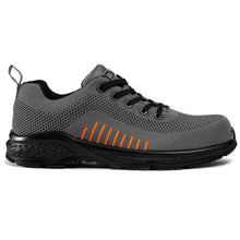 Load image into Gallery viewer, Hiker Mens Metal Free Safety Trainers with Flynit Upper

