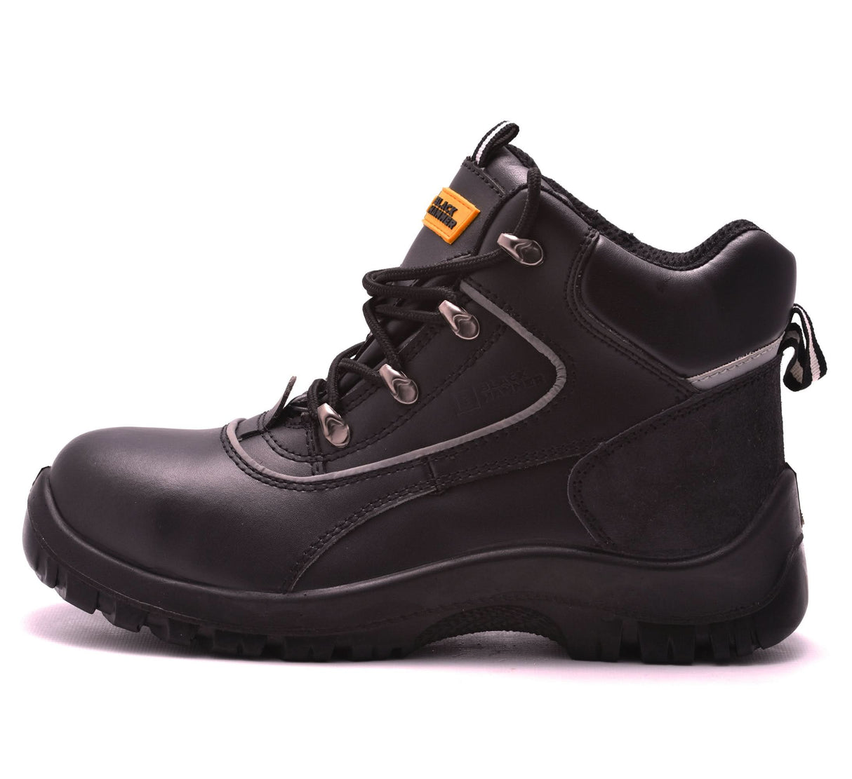 Black Hammer - 7752 Men's Safety Boots with Steel Toe Cap
