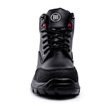 Black Hammer Mens Safety Boots Steel Toe Cap S3 SRC Work Shoes Ankle Leather 7700