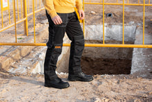 Load image into Gallery viewer, Black Hammer Mens Safety Boots Steel Toe Cap S3 SRC Work Shoes Ankle Leather 7700
