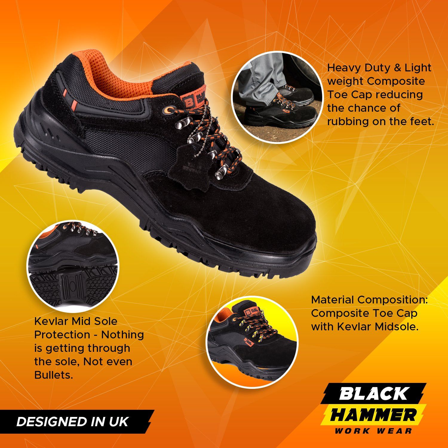 Mens waterproof Work Safety Shoes Steel Toe Cap Lightweight Sneakers Boots  size | eBay