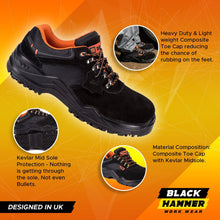 Load image into Gallery viewer, Lightweight Safety Shoes | Composite Safety Trainers with Kevlar midsole 1557
