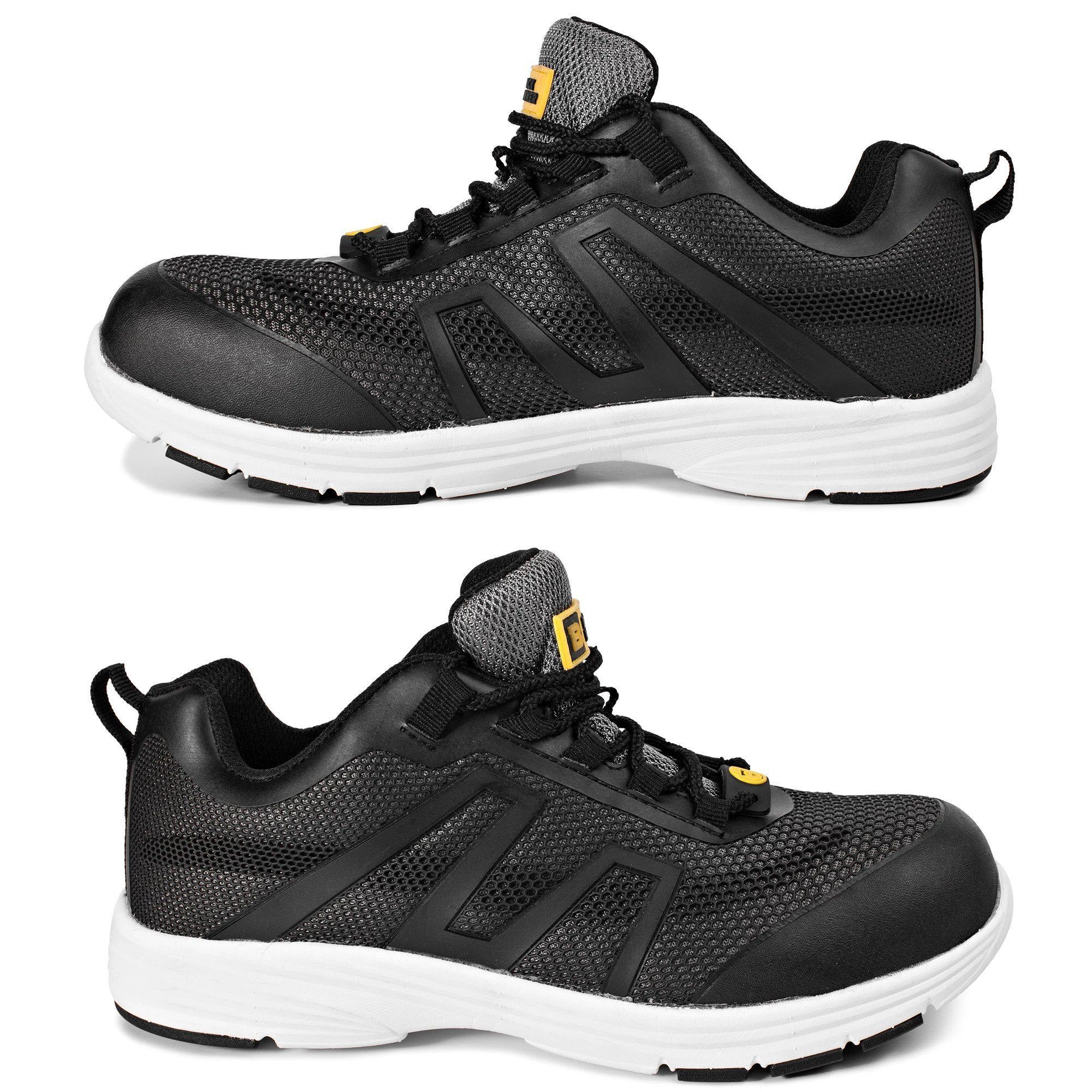 Men s Steel Toe Cap Safety Steel Toe Trainers Ultra Lightweight Kevlar Midsole Vegan Work Shoes Ankle Boots Hiker S1P ESD 5555