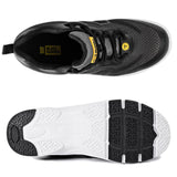 Men's Steel Toe Cap Safety Steel Toe Trainers Ultra Lightweight Kevlar Midsole Vegan Work Shoes Ankle Boots Hiker S1P ESD 5555