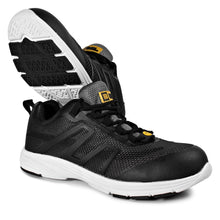 Load image into Gallery viewer, Men&#39;s Steel Toe Cap Safety Steel Toe Trainers Ultra Lightweight Kevlar Midsole Vegan Work Shoes Ankle Boots Hiker S1P ESD 5555
