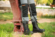 Load image into Gallery viewer, Mens Leather Safety Composite Toe Cap Boot S2 SRC Waterproof Military Army Desert Combat Walking Safety Zip Up Work High Ankle 9999
