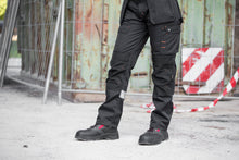 Load image into Gallery viewer, Mens Safety Boots S3 SRC Steel Toe Cap with Steel Mid Sole Protection Leather 5993 Black Hammer
