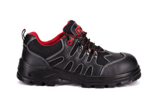 Load image into Gallery viewer, Mens Safety Boots Steel Toe Cap Work Trainers Hiker Midsole Protection S1P SRC 8891 Black Hammer
