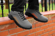 Load image into Gallery viewer, Mens Metal Free Safety Trainers | Flynit S1P SRC Ultra Lightweight Composite Toe Cap | Kevlar Midsole Non Metallic Work Shoes | Hiker 2222
