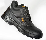 Mens Safety Waterproof Boots | Leather Steel Toe Cap | Working Ankle Lightweight S3 SRC 1007
