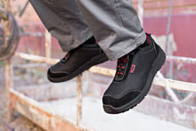 Load image into Gallery viewer, Safety Steel Toe Cap Trainers with Steel Midsole Shoe | Black Hammer Safety Shoes 4482
