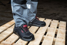 Load image into Gallery viewer, Safety Steel Toe Cap Trainers with Steel Midsole Shoe | Black Hammer Safety Shoes 4482
