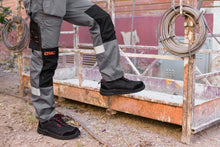 Load image into Gallery viewer, Safety Steel Toe Cap Trainers with Steel Midsole Shoe | Black Hammer Safety Shoes 4482
