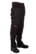 Load image into Gallery viewer, Work Trousers for Men | Multi Pockets Cargo Heavy Duty Triple Stitched | Cordura Reinforcing | Stress Points Knee Pad Pockets | Reflective Phenomenal
