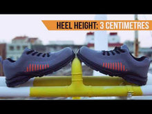Load and play video in Gallery viewer, Mens Metal Free Safety Trainers | Flynit S1P SRC Ultra Lightweight Composite Toe Cap | Kevlar Midsole Non Metallic Work Shoes | Hiker 2222
